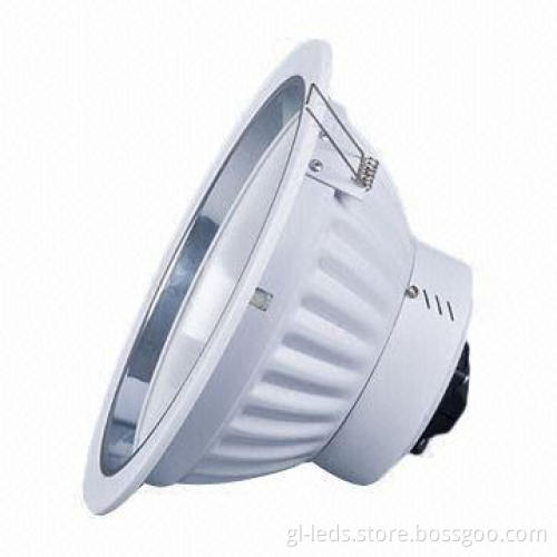 LED Downlight with 100 to 240V AC Input Voltage, 1,200 to 1,400lm Luminous Flux